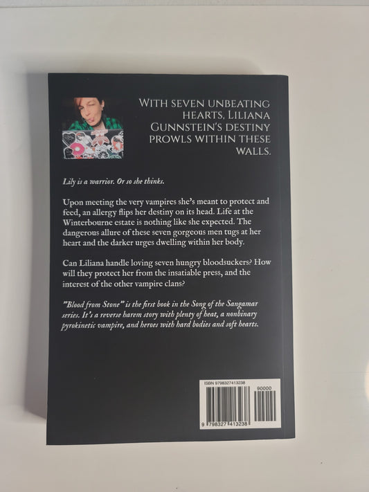 "Blood from Stone" signed paperback