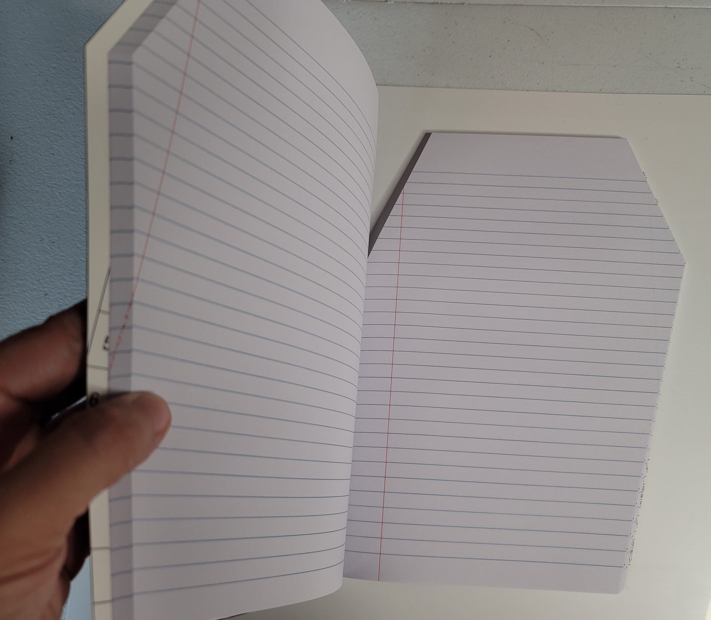 Purple Grungy Scribbles & Black Rose Coffin Decomposition Notebook