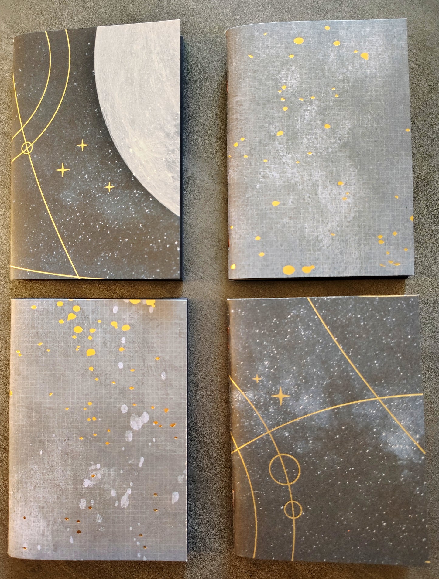 Space Themed Blackout Pages | Field Notes Style pocket notebook