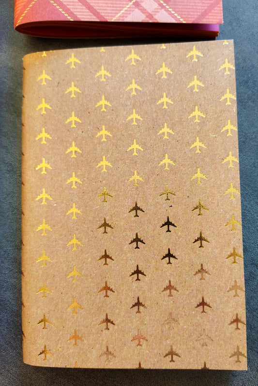 Warm Autumn Red/Orange/Yellow Pages | Field Notes Style pocket notebook