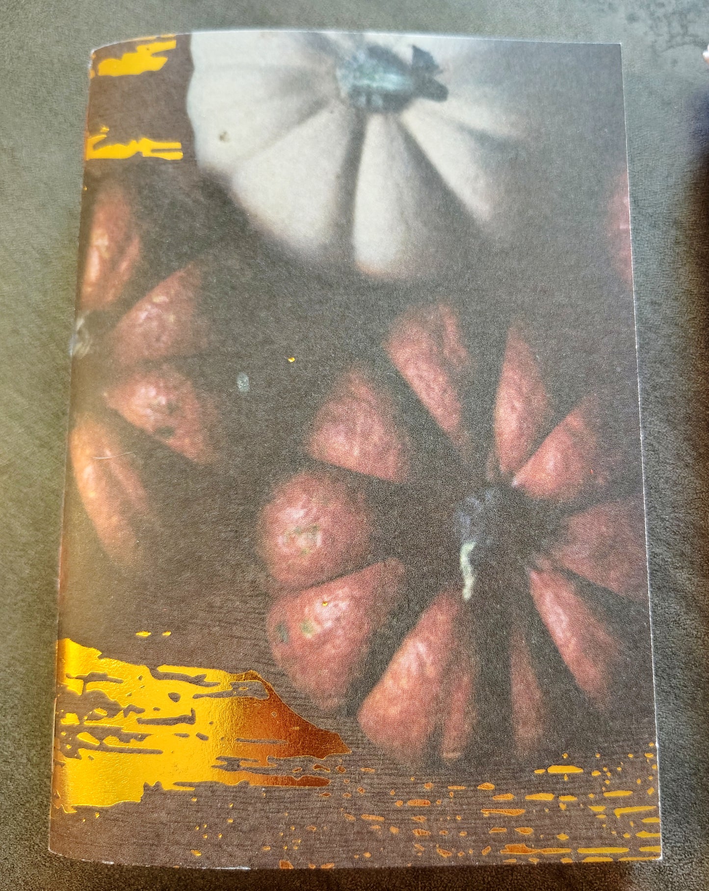 Warm Autumn Red/Orange/Yellow Pages | Field Notes Style pocket notebook