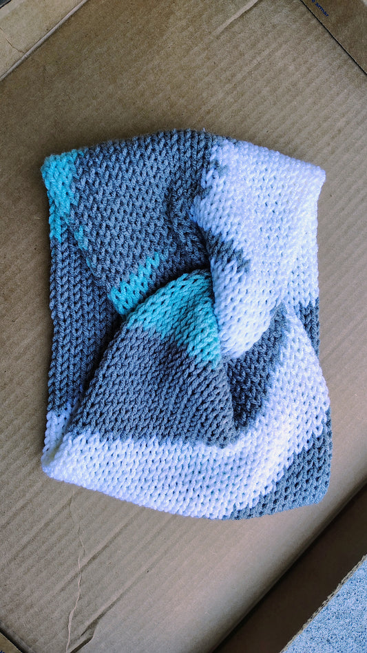 Twisted Knitted Earwarmer
